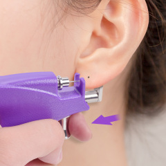 Ear Piercing Gun Ear Nose Navel Body Earring Gun And Accessories Yellow Piercing Gun Tools Kit