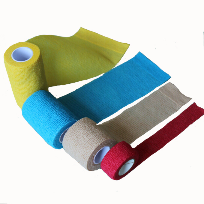 High quality Self Grip Bandage and the most professional cohesive elastic bandage with tattoo grip