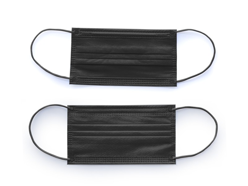 Most Popular Black Face Mask Disposable Face Mask black surgical mask disposable for Health Protection