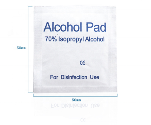Antiseptic Multiple Usage Alcohol Prep Pads 75% Isopropyl Ethyl prep pads for external use