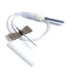 Disposable Butterfly Blood Collection Needle with Luer Adapter