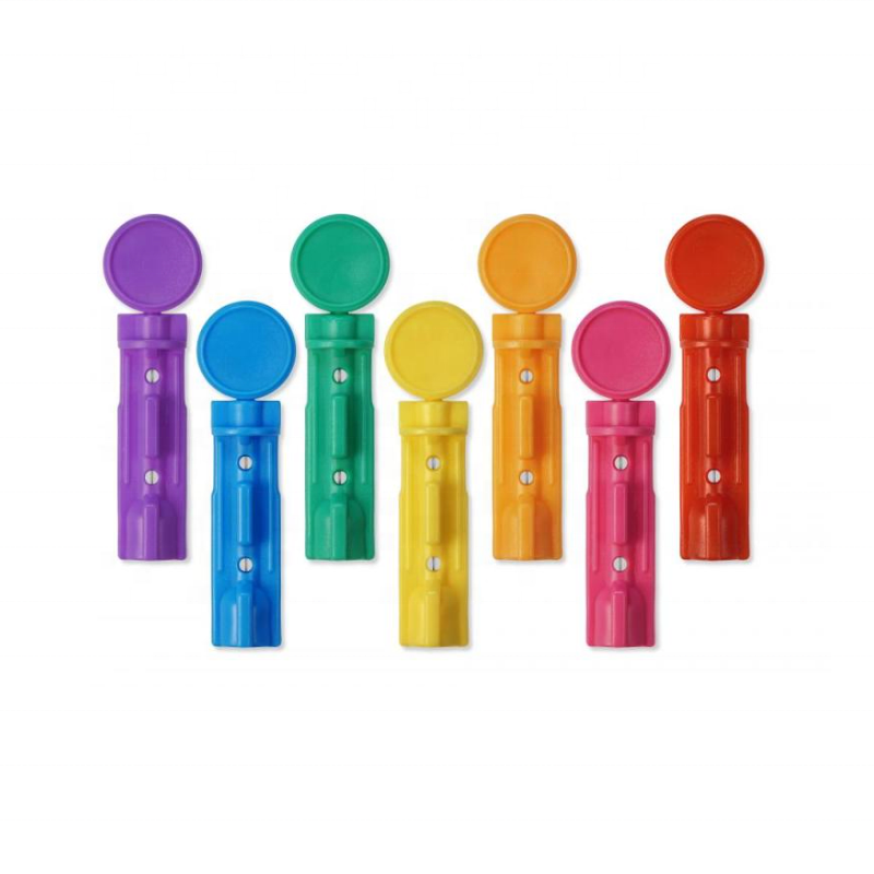 Hospital sampling single use safety stainless steel tip twist type sterile