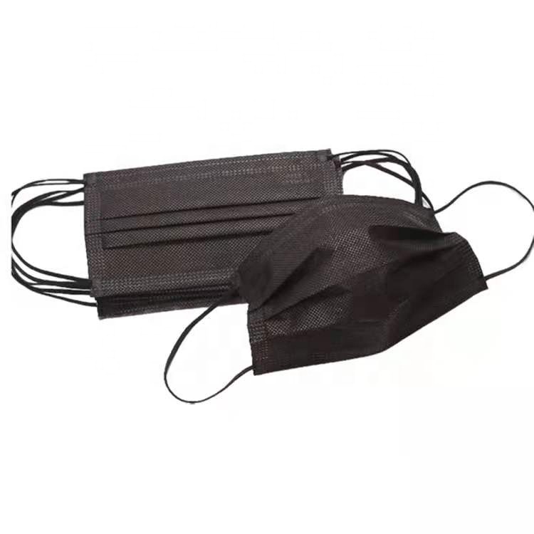 Most Popular Black Face Mask Disposable Face Mask black surgical mask disposable for Health Protection