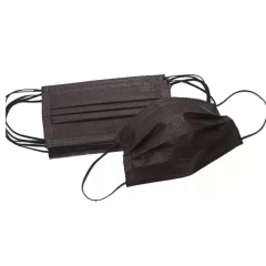 Most Popular Black Face Mask Disposable Face Mask black surgical mask disposable for Health Protection