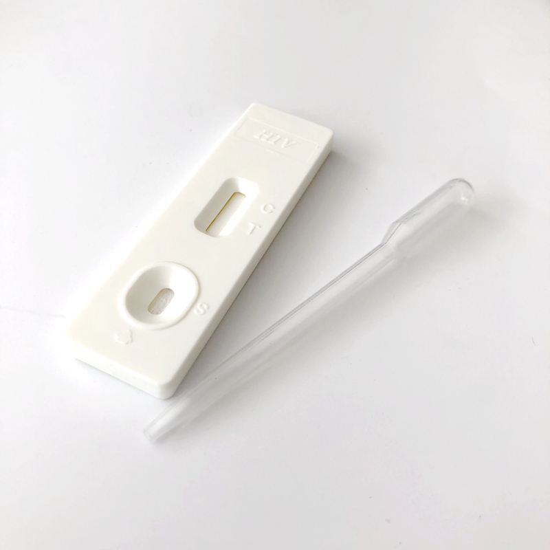 HIV test card,