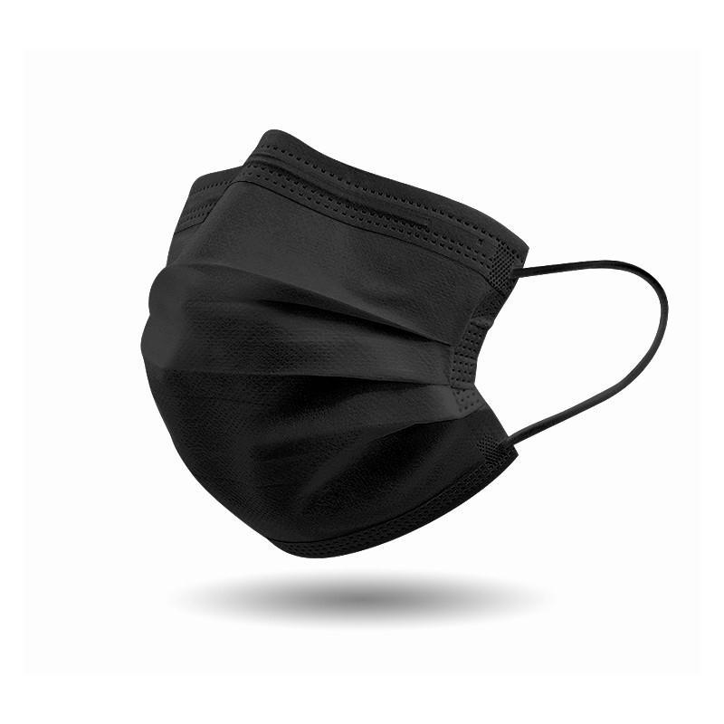 Most Popular Black Face Mask Disposable Face Mask black surgical mask disposable for Health Protection