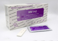 HIV test card