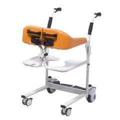 Detachable wheelchair Patient transfer chair commode chair with wheel