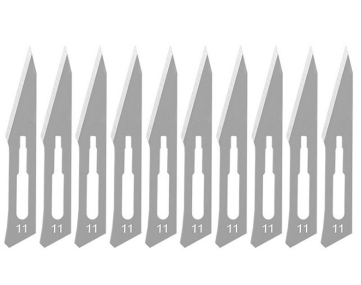Cheap price disposable no 11 stainless steel carbon steel surgical blade