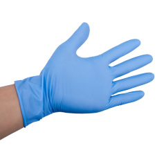 Nitrile Gloves Food Grade Powder Free Examination Certificate Non Medical
