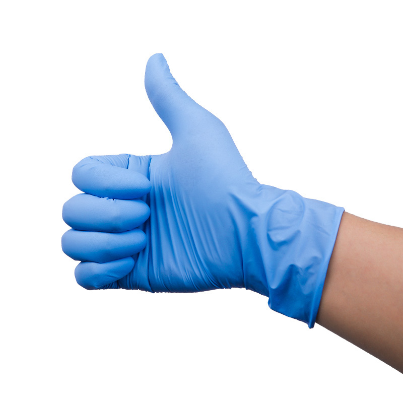 Nitrile Gloves Food Grade Powder Free Examination Certificate Non Medical