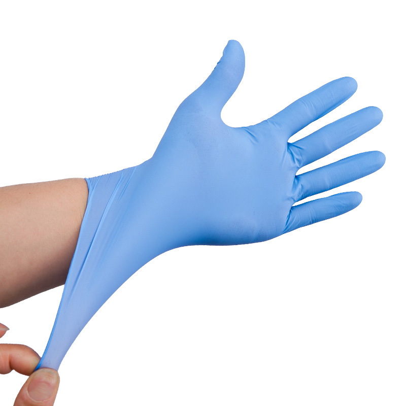 Nitrile Gloves Food Grade Powder Free Examination Certificate Non Medical