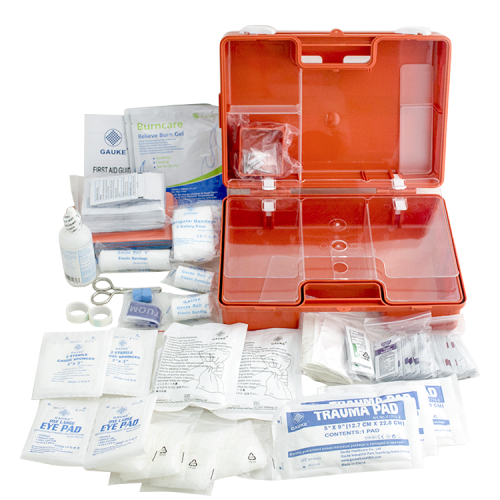 Customized medical emergency first aid equipment plastic case first aid kit for workshop