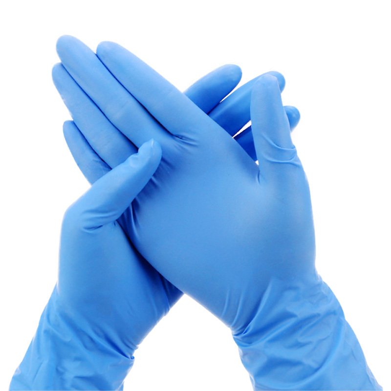 Nitrile Gloves Food Grade Powder Free Examination Certificate Non Medical