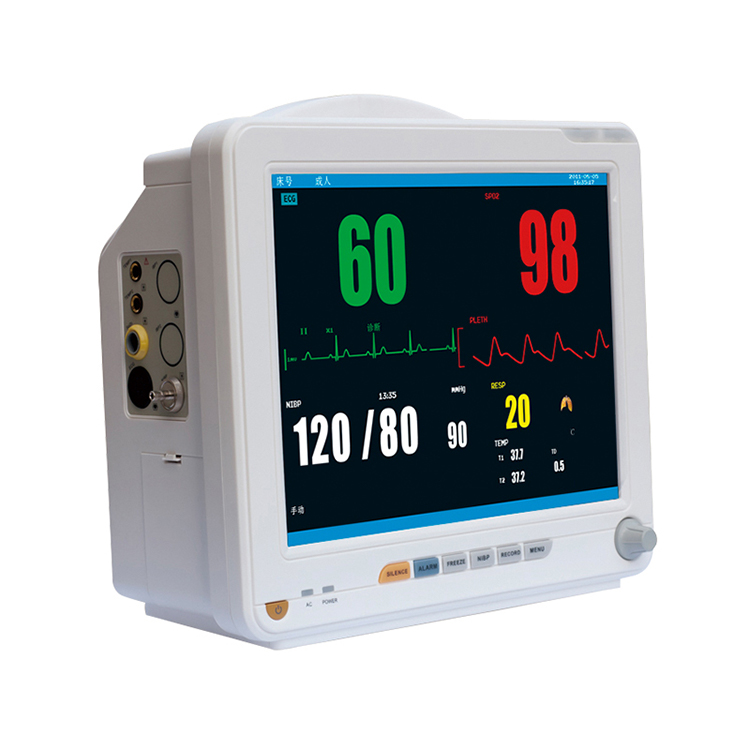 Pat ient monitor High accuracy spo2 temp vital sign monitor cardiac ...