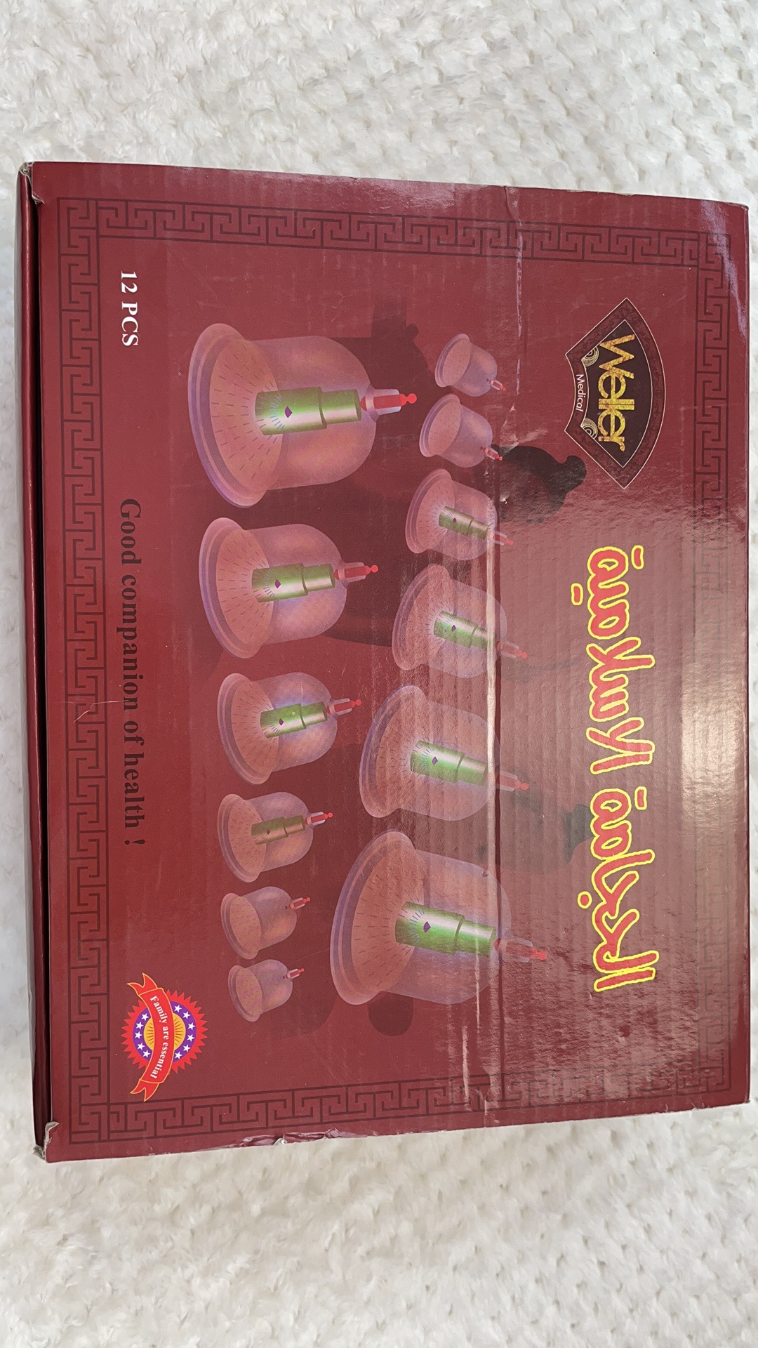 Cupping machine in 12 bottles
