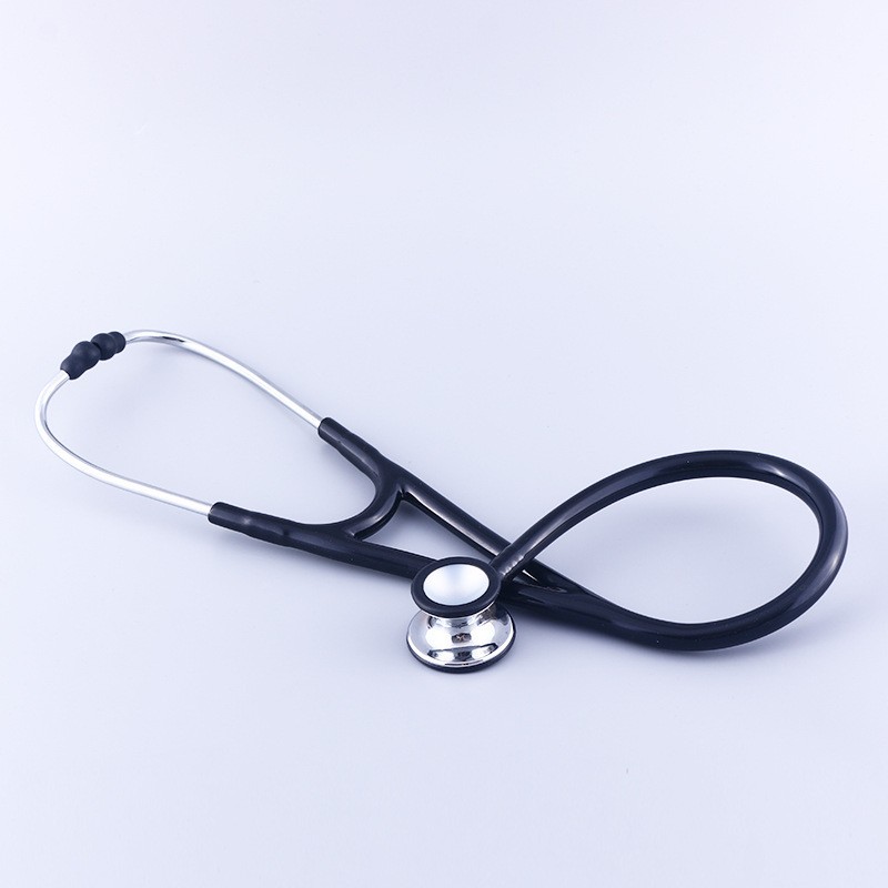 Mirror frequency stainless steel stethoscope in cardiology department