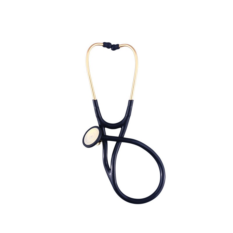 Medical instruments stethoscope goldplated cardiologist stethoscope,Stethoscope