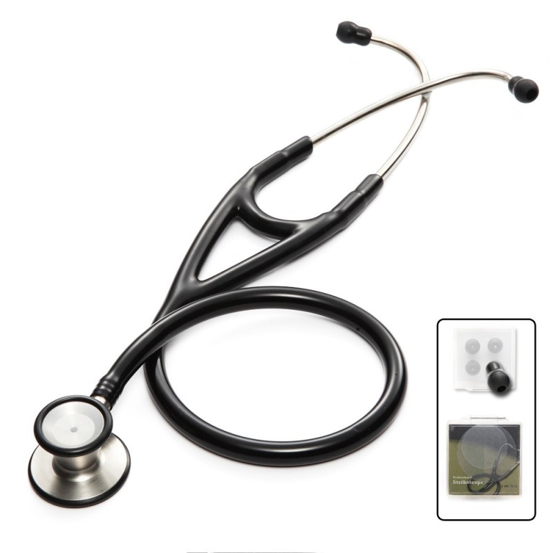 Double-purpose double-headed double-sided stethoscope stainless steel stethoscope professional stethoscope