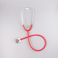 Single-head home stethoscope for blood pressure and fetal heart. Aluminum single-head home stethoscope