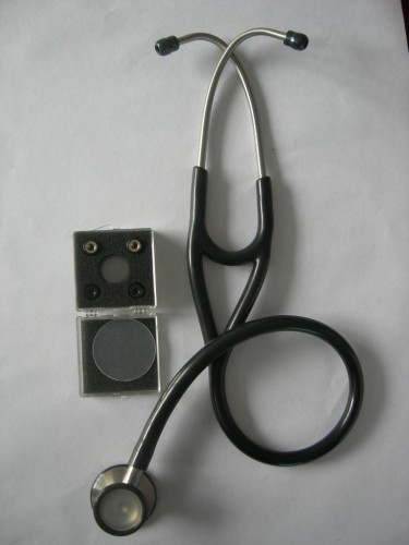 Double-purpose double-headed double-sided stethoscope stainless steel stethoscope professional stethoscope