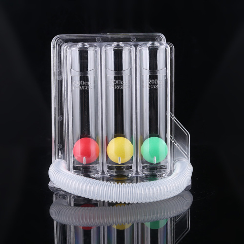 Three Ball Medical Incentive Deep Breathing Exerciser Spirometer incentive spirometer