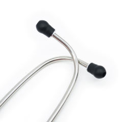 Wholesale 28inch Tubing Pediatric Pink Stainless Steel Dual Head Stethoscope For Sale