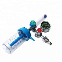 High Quality Oxygen Flow Meter With Humidifier Bottle Oxygen regulator