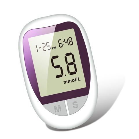 Hospital homecare portable code free quick blood sugar check glucose meter