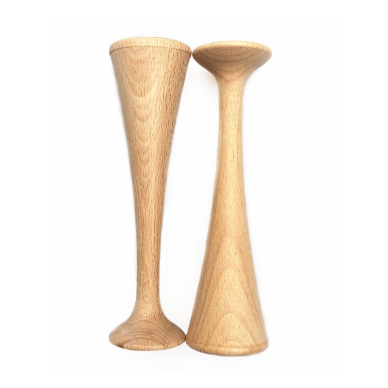 wooden fetal heart earpiece household maternity products baby stethoscope