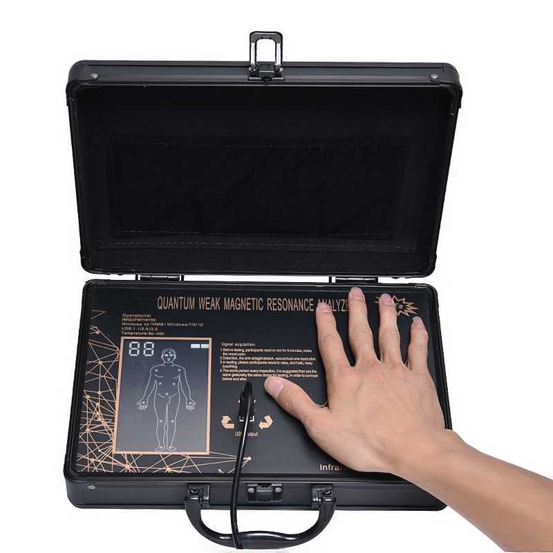Health Therapy Machine Analysis Bio Scanner Quantum Magnetic Resonance Body Analyzer