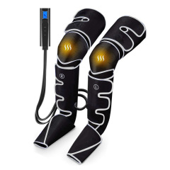 Compression Shiatsu Knee Ankle Calves Full Leg Massager for Foot Massage Therapy, Heating Leg Massager Blood Circulator
