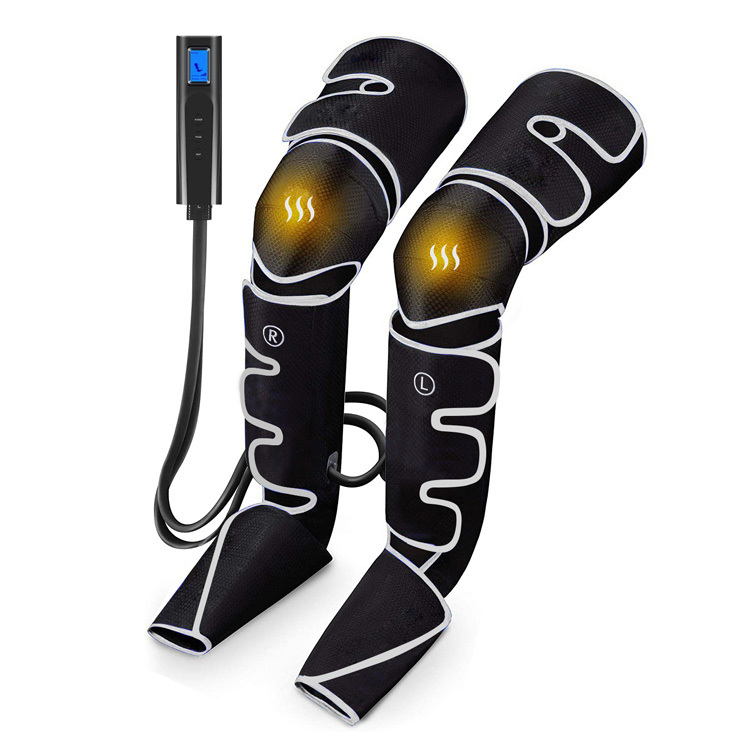 Compression Shiatsu Knee Ankle Calves Full Leg Massager for Foot Massage Therapy, Heating Leg Massager Blood Circulator