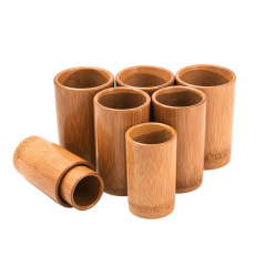 90mm-80mm hajama therapy chinese medical bamboo face fire cupping cups body suction cuping