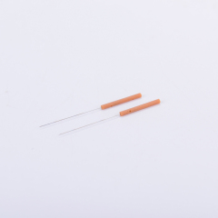 Disposable Sterile Plastic Handle Needles Acupuncture Needles Without Guide Tube