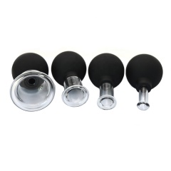 arrival Glass Rubber Massage Vacuum Massage Cupping Set Therapy Machine For Body Face Back Leg Shoulder