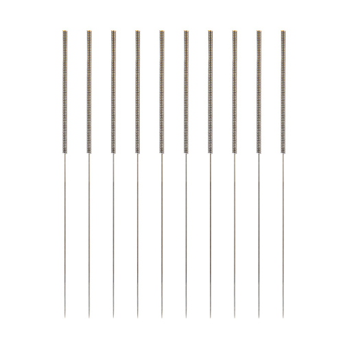100Pcs/Box Shenlong Brand Stainless Steel Handle Needles Sterile Disposable Acupuncture Needles Without Tube