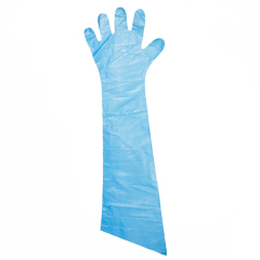 Veterinary instruments 90cm long sleeve plastic veterinary gloves