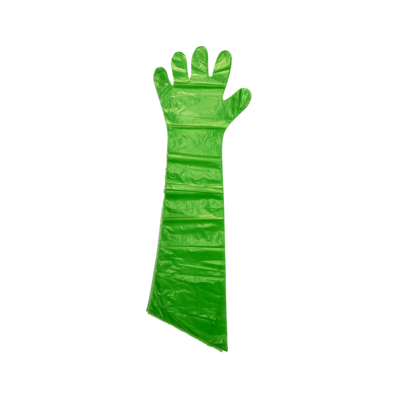 Veterinary instruments 90cm long sleeve plastic veterinary gloves