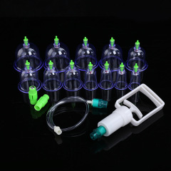 12 vacuum cupping therapy set Cupping machine Cupping Hijama cups