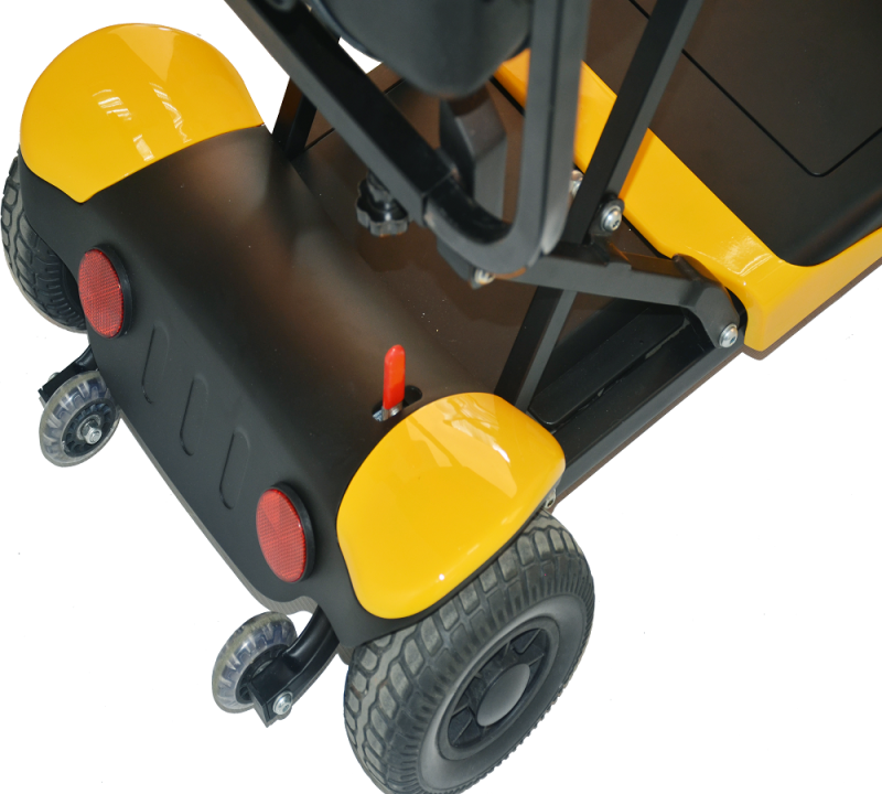 Newest Four Wheel portable Foldable Electric Mobility Scooter with lithium battery for disabled and elder