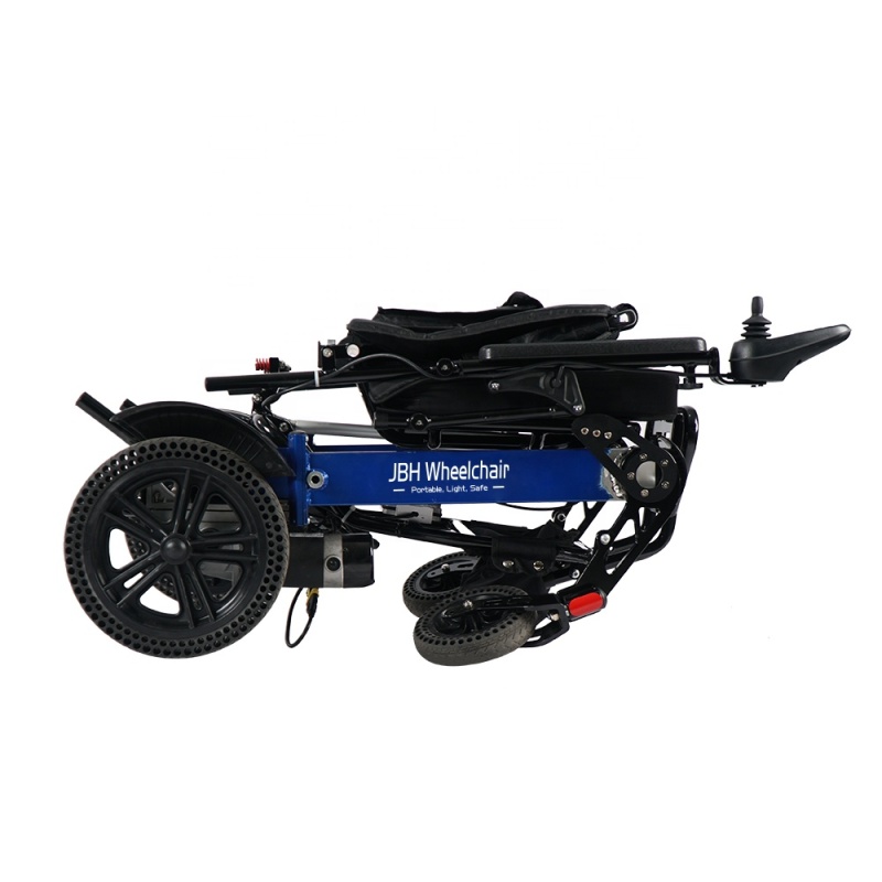 handicapped automatic folding lightweight electronic power wheelchair for disabled and elderly