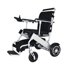 Most Popular Products 4 Wheels Aluminium Lightweight 360W Motor Motorized Wheelchair for Elderly Disabled Travel and Homecare