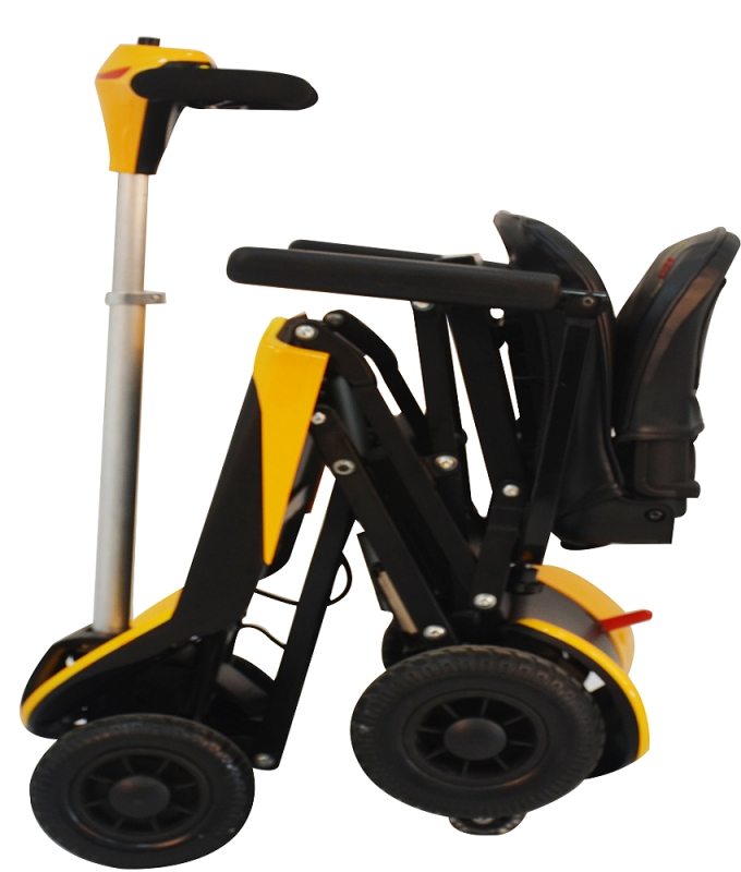 Newest Four Wheel portable Foldable Electric Mobility Scooter with lithium battery for disabled and elder
