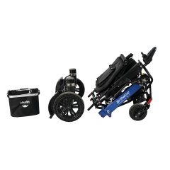 handicapped automatic folding lightweight electronic power wheelchair for disabled and elderly