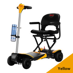 Newest Four Wheel portable Foldable Electric Mobility Scooter with lithium battery for disabled and elder
