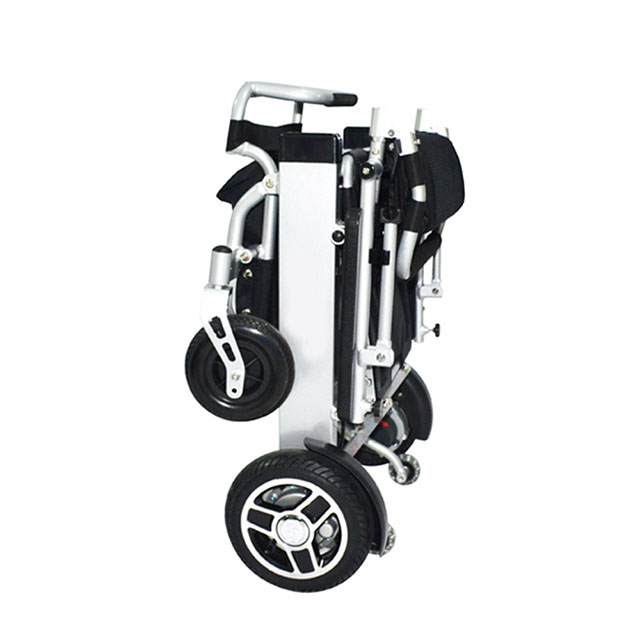 Most Popular Products 4 Wheels Aluminium Lightweight 360W Motor Motorized Wheelchair for Elderly Disabled Travel and Homecare