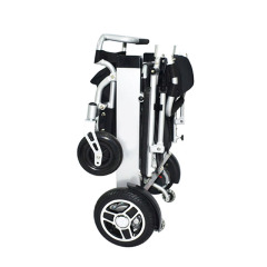 Most Popular Products 4 Wheels Aluminium Lightweight 360W Motor Motorized Wheelchair for Elderly Disabled Travel and Homecare