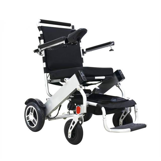 Lightweight Aluminum Foldable Power Wheel chair Cheap Price