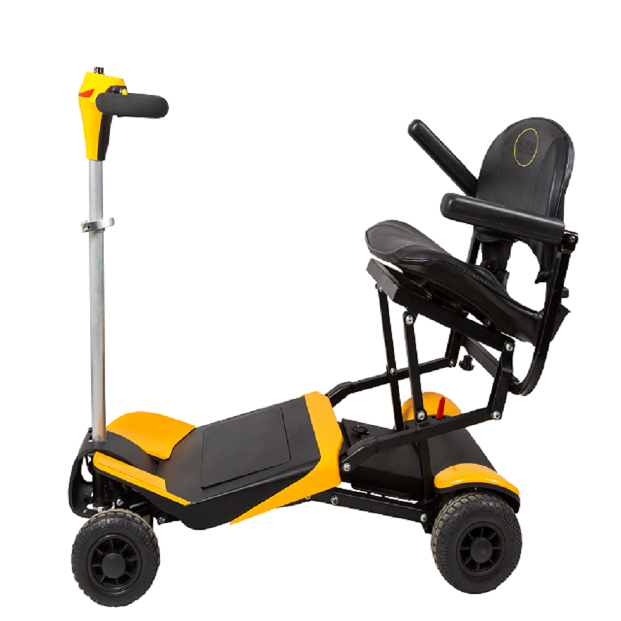 Newest Four Wheel portable Foldable Electric Mobility Scooter with lithium battery for disabled and elder